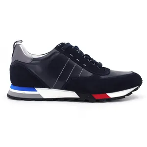 Anti Slip Athletic Light Weight Breathable Men Fashion Running Shoes Black Bag Summer White