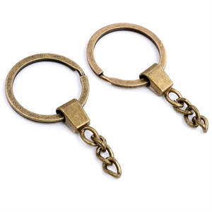 Llaveros de hierro inoxidable para regalo promocional Llavero de metal para 2 piezas y tamaño personalizado al mejor precio - Product Image 1