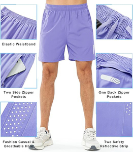 กางเกงขาสั้นเล่นเทนนิสสำหรับผู้ชายกางเกงขาสั้นเล่นกีฬาออกกำลังกายในยิมแห้งเร็วเป็นมิตรกับสิ่งแวดล้อม - Product Image 3