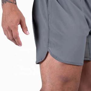 Pantalones cortos para correr 2025 para hombre, pantalones cortos deportivos atléticos, pantalones cortos ligeros de secado rápido para hombre, pantalones cortos de gimnasio, tela de alta calidad con opción de logotipo personalizado - Product Image 4