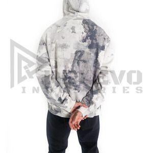 <b>Camo</b> Style Custom Print logo High Quality <b>Hoodies</b> Cotton Heavyweight Gsm <b>for</b> <b>Men</b> Oversized Sweat suits Unisex Hoodie - Product Image 3
