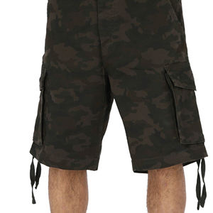 Pantalones Cortos Cargo Personalizados, Pantalones Cortos Casuales Cargo con Múltiples Bolsillos para Hombre, Verano 2026, Color Sólido - Product Image 4