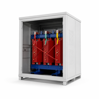 Transformateur triphasé SCB13 à bobinage sec pour distribution d'énergie 6,6 kV 400 V