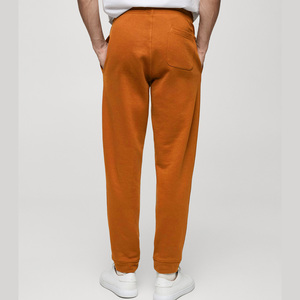 กางเกงวอร์มผ้าคอตตอนน้ำหนักเบาสำหรับผู้ชายกางเกงวิ่งออกกำลังกายใส่สบายใส่ได้พอดีกับยิมใส่ในฤดูร้อน - Product Image 3