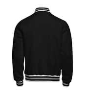 Nouvelle Veste de Baseball Homme Hiver 2026 Style Tendance en Polaire de Haute Qualité avec Appliques en Cuir Personnalisées sur le Devant, Réversible