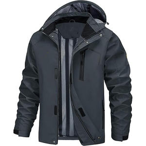 Chaqueta de lluvia para hombre más vendida, chaqueta de lluvia transpirable para hombre adulto, chaqueta de lluvia con cremallera para hombre, hecha por Dress Sports - Product Image 1