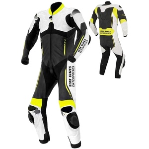 Nouveau style de combinaison de moto/Combinaison de course en cuir pour moto personnalisée Combinaison de course de motard en cuir pour moto - Product Image 1