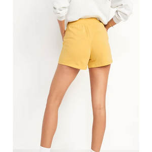 Customized <b>Women</b> 450gsm Fleece Sweat <b>Shorts</b> New Design Casual <b>Women</b> Cotton Sweat <b>Shorts</b> - Product Image 3