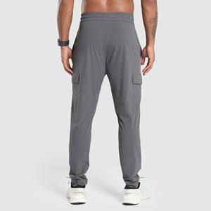 กางเกงคาร์โก้แนวยุทธวิธีสำหรับผู้ชายกางเกงทำงานผ้าฝ้ายหลายกระเป๋ากางเกงรักษาความปลอดภัยกางเกงโพลีเอสเตอร์/ ผ้าฝ้าย - Product Image 2