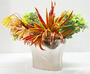 Premium Aluminum Flower Vase Raw Nickel Shiny Nickel Plated Modern Luxury Fancy Hot <b>Sale</b> Home Wedding Decorative Antique Vase - Product Image 6