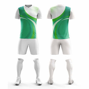 Ensemble d'uniformes de football haute performance pour les équipes et les clubs en bleu |   Uniforme de football pour équipe, tailles hommes, femmes et jeunes, design unique - Product Image 5