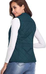 Venta Directa de Fábrica, Chaleco Acolchado Personalizable de Alta Calidad, Transpirable, para Hombre, Ropa de Invierno Informal, con Cierre, 100% 220g - Product Image 3