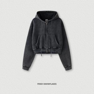 Sweat à capuche décontracté pour femme Ville Sports, automne-hiver, écologique, design personnalisé, en molleton de coton de haute qualité - Product Image 3