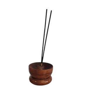 Walnut Wooden <b>Incense</b> <b>Holder</b> for Sticks With Ash Catcher Ramadan Gifts Eid Mubarak Home Frangrance <b>Incense</b> <b>Holder</b> - Product Image 1