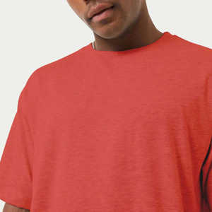 Nuevo suministro de fabricante de alta calidad, 250g, 100% algodón, camiseta de gran tamaño con hombros caídos, camiseta en blanco Unisex con estampado personalizado para hombres en stock - Product Image 2