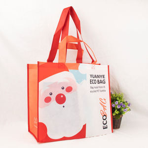 Customizable Non-Woven Shopping Bag with PP Webbing Handles Custom Pattern & Packaging Multiple Sizes Available - Product Image 1