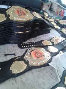 Cinturones de campeón unisex Accesorio de cuero - Product Image 4