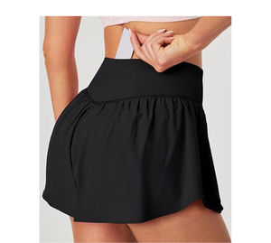 Falda de Tenis Plisada Transpirable de Alta Calidad para Mujer, Cintura Alta, con Bolsillos, Tela de Poliéster y Elastano, Secado Rápido, Deportiva, para Golf - Product Image 2