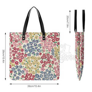 Sac fourre-tout imprimé avec grand espace de rangement Sac fourre-tout conçu pour un usage quotidien Voyage ou bureau - Product Image 2