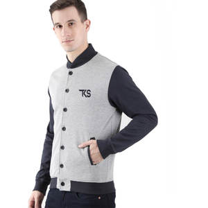 แจ็กเก็ตเลตเทอร์เมนแขนยาวเสื้อแจ็คเก็ตตัวหนังสือ - Product Image 6