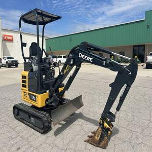 Mini-excavatrice John Deere 17G P-TIER 2022, machines de haute qualité pour les travaux de terrassement, de préhension, de construction et d'agriculture - Product Image 1