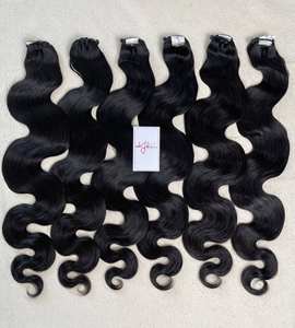 Extensiones de Cabello Humano Virgen con Ondas Corporales, Doble Trama, 100% Alineadas con la Cutícula, Cabello Vietnamita Sin Procesar - Product Image 3