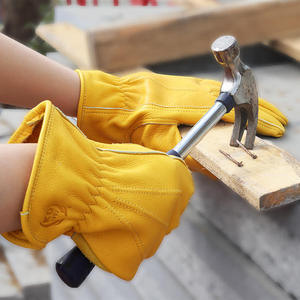 Guantes de cuero anticorte de alta calidad de fabricantes directos de fábrica para invierno Guantes de trabajo de seguridad con logotipo de diseño personalizado Pakistán - Product Image 6