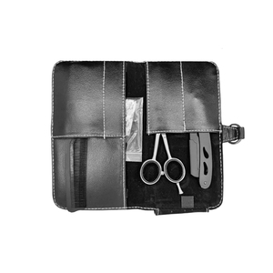 ชุดตัดผมอเนกประสงค์พร้อมคลิปหนีบมีดโกนแบบบางอุปกรณ์แต่งผมกรรไกรหวีหนัง - Product Image 3