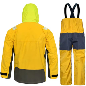 Veste de navigation coupe-vent et imperméable avec pantalon à bretelles respirant, couleur personnalisée avec un nouveau design - Product Image 6