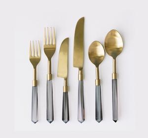 Luxury Classic Design <b>Flatware</b> Set in Stainless Steel with Gold Finished Perfect for Restaurant Dining and Elegant Tabletop - Product Image 6