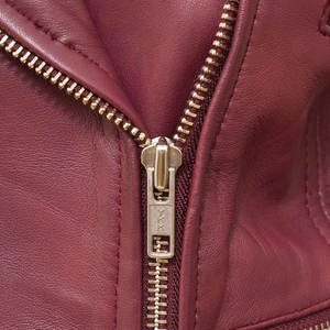 New Arrival <b>Women's</b> Biker Faux Leather <b>Jacket</b> Stand Collar Unique Hot Selling Design Satin Fabric for Autumn Cheap Price - Product Image 5