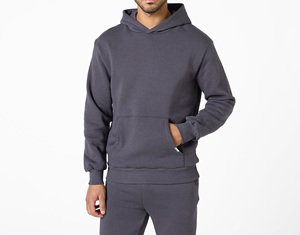 Vente d'hiver Survêtement de jogging en polyester pour hommes Sweat-shirts pour hommes à fermeture éclair Slim Fit Hoody Sweat Suits - Product Image 2