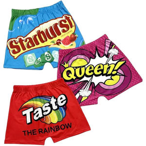 Femmes grande taille été mode 2 pièces Biker Shorts gilet ensemble respirant motif chaud Snack Shorts avec soutien-gorge - Product Image 2