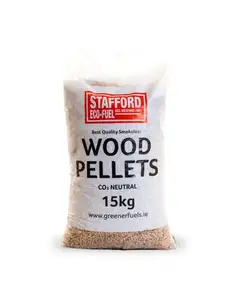 Premium Wood Pellets 6mm EN mais A1 Classe Pellet Abete em 15kg sacos de biomassa madeira pellet distribuidores