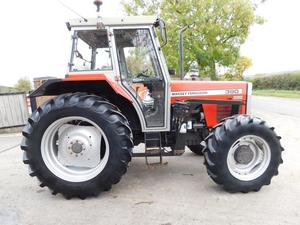 Tractor de Ruedas Massey Ferguson 390 de 80HP con Rodamiento de Bomba de Motor, Garantía de 3 Años, en Venta - Product Image 4