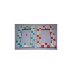 Cadre photo incrusté d'os de style animal de qualité supérieure artisanat naturel pour la décoration de la maison - Product Image 5