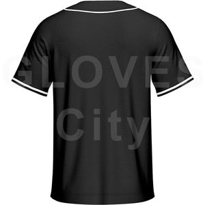 เครื่องแบบซอฟต์บอลว่างเปล่าพิมพ์ดิจิตอลแบบย้อนยุคชุดเบสบอลปักโลโก้จำนวนผู้ชายถุงมือลายทางเสื้อเจอร์ซีย์เบสบอลในเมือง - Product Image 6