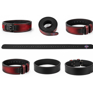 Cinturón de levantamiento de pesas de cuero vacuno de venta directa de fábrica, cinturón de levantamiento de pesas personalizado para gimnasio y fitness, unisex - Product Image 5