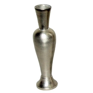 Florero de aluminio de alta calidad con acabado dorado para decoración del hogar Florero de decoración de mesa - Product Image 3