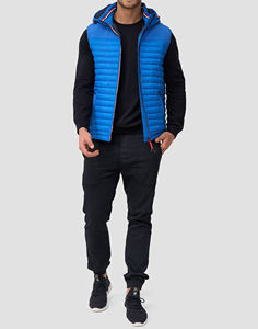 เสื้อแจ็คเก็ตพัฟเฟอร์บุหนาสำหรับผู้ชาย พิมพ์ลายตามสั่ง สำหรับฤดูหนาว เสื้อโค้ทกันหนาวแบบพองลมสำหรับผู้ชาย เสื้อแจ็คเก็ตพัฟเฟอร์ขนเป็ดสำหรับฤดูหนาว - Product Image 1