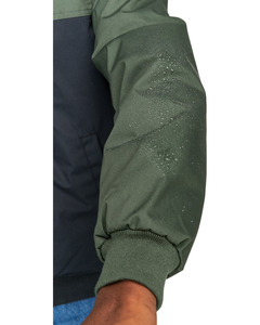 Veste coupe-vent d'été personnalisée en velours côtelé imperméable avec fermeture éclair pour la course à pied et la plage en tricot de grande taille vente en gros - Product Image 5