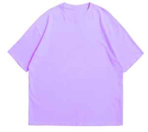 Camisas de algodón orgánico 100% de alta calidad personalizadas con logotipo de serigrafía 220 gramos patrón de letras holgadas - Product Image 5