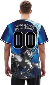 Uniforme de Béisbol Personalizable para Hombre, el Más Vendido, con Logotipo, 100% Poliéster, Sublimado, Transpirable, para Equipos, Hecho en Pakistán - Product Image 4