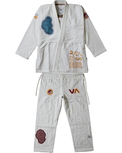 Kimono Gi Shoyorol Batch 134 RVCA x Kelsey Brookes Blanc 2L/A2L NEUF - Product Image 4