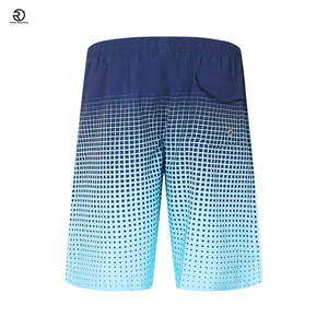 กางเกงว่ายน้ำขาสั้นสำหรับผู้ชายกางเกงขาสั้นสำหรับว่ายน้ำชายหาดทำขึ้นเองสีพื้นทำจากปากีสถาน - Product Image 2