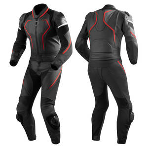 Wholesale <b>Waterproof</b> Genuine Leather Motorbike <b>Clothing</b> Motorbike Suit Top Trending Latest Collection Motorbike Suit - Product Image 1