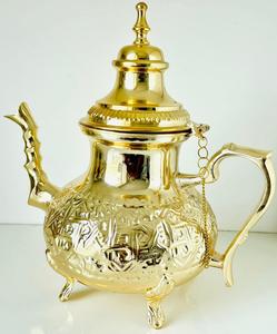 custom made brass <b>tea</b> pots ideal for chai and <b>tea</b> supply stores for resale ideal for home decoration - Product Image 4