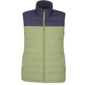 Gilet sans manches léger pour homme, col montant, veste matelassée rembourrée, respirante, technique lavée, vêtement d'extérieur pour l'hiver - Product Image 6