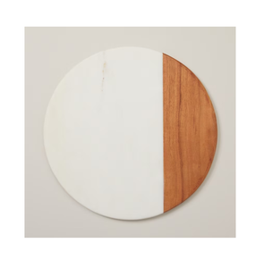 Personalizada de mármol y madera Lazy Susan decoración de calidad premium Lazy Susan con aspecto de diseñador de forma redonda - Product Image 3