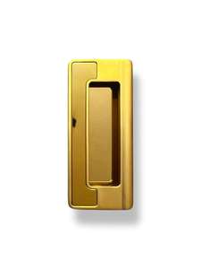 มือจับบานเลื่อนสังกะสีไฟที่ทนทานด้ามจับเรียบดีไซน์ทันสมัยติดตั้งเร็วประตูหน้าต่างเฟอร์นิเจอร์ฮาร์ดแวร์ซัพพลายเออร์ออนไลน์ - Product Image 4